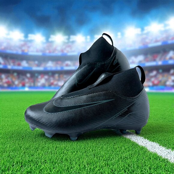 Nike JR ZM Superfly 10 Academy FG MG Soccer Cleats Black Size 1Y FQ8304-002 - Picture 2 of 7